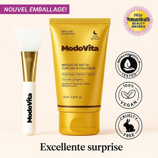 Masque Coréen au Curcuma et Collagène
